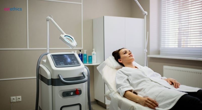 Körperbereiche für Laserbehandlung
