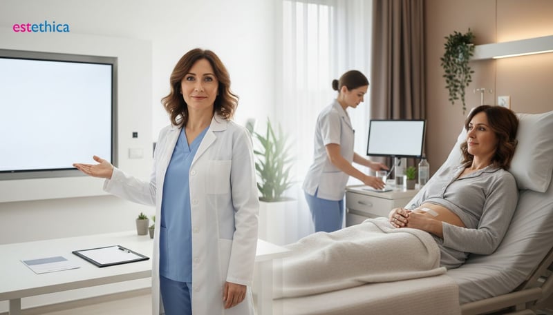 Bauchstraffung vor und nachher Bilder: Ergebnisse der Abdominoplastik