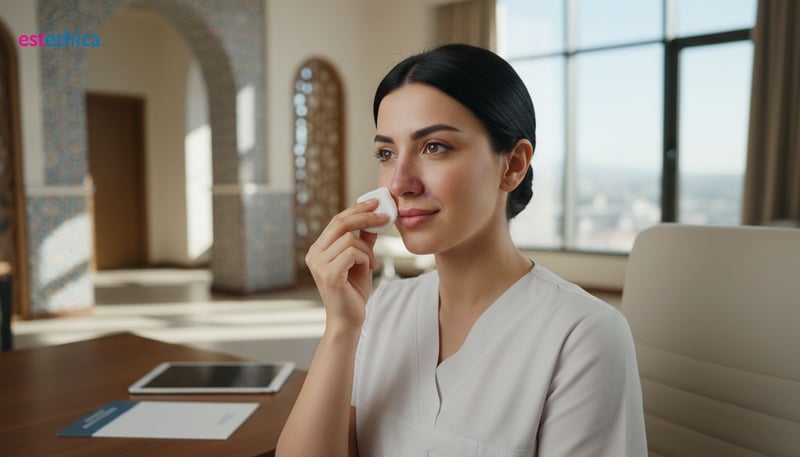 Wie sieht die Nase 1 Tag nach OP aus? Der frühe Heilungsverlauf