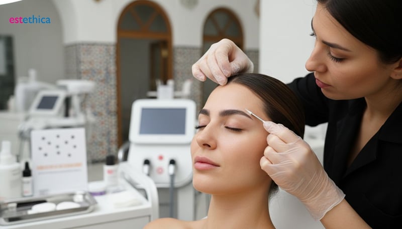 Augenbrauenlifting Vorher Nachher: Ergebnisse entdecken