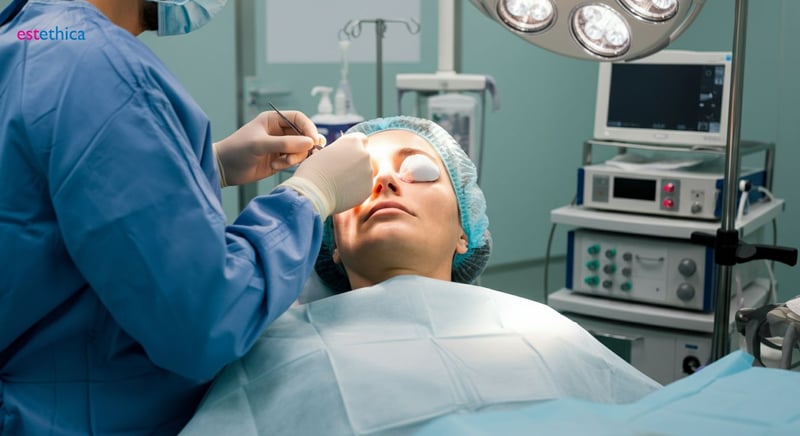Eyelid surgery benefits for drooping eyelids
