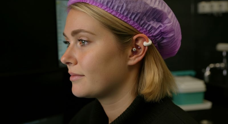 Ear pinning surgery for protruding ears and symmetry improvement