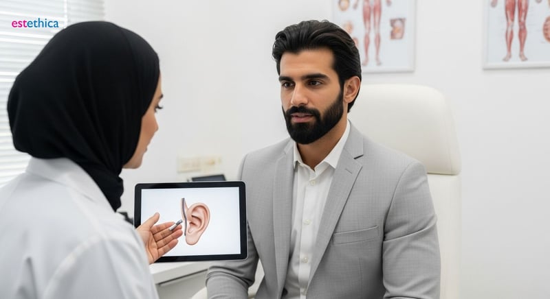 علاج الأذن الخفاشية: حلول جراحية وغير جراحية