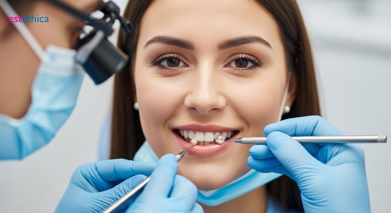 Proceso de aplicación de empastes estéticos paso a paso