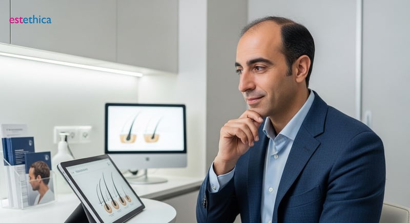 ¿Qué es el método FUE para trasplante de cabello?