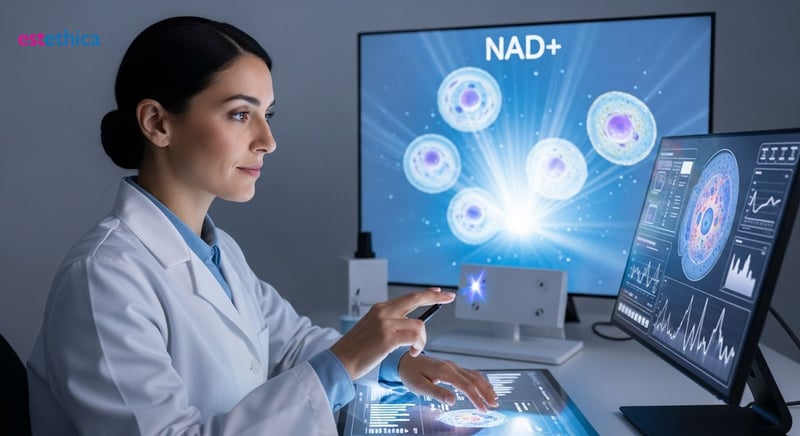 Beneficios de NAD+ para Longevidad y Reparación del ADN