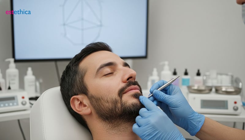 Solución para la Falta de Barba: Técnica y Resultados