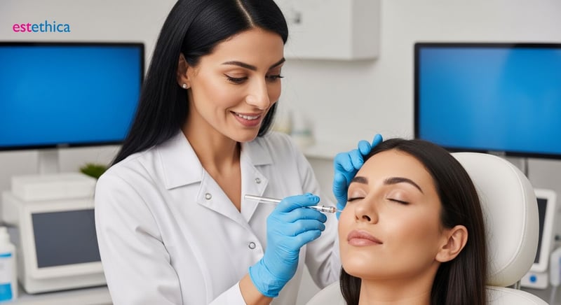 Aplicación de rellenos faciales: Proceso y resultados