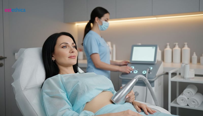 Reduce piel flácida del abdomen sin cirugía