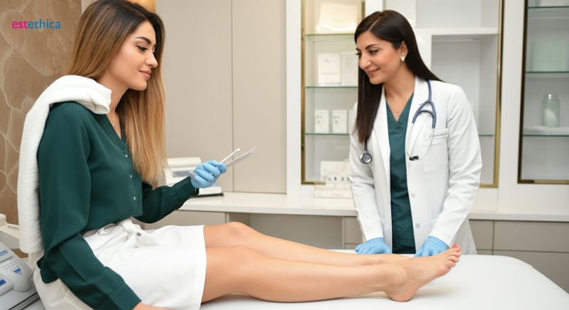 Escleroterapia para arañas vasculares