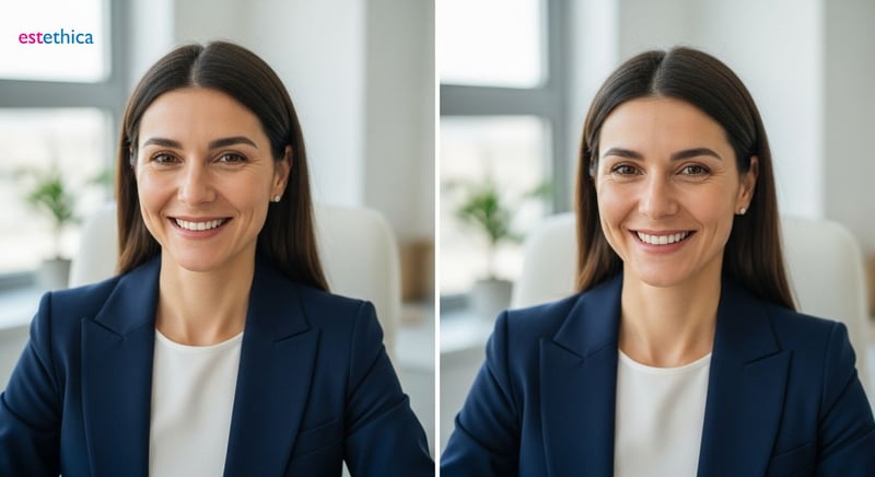 Estiramiento facial no quirúrgico: Resultados naturales