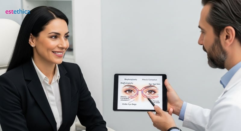 Recovery and Results of Droopy Eyelid Surgery