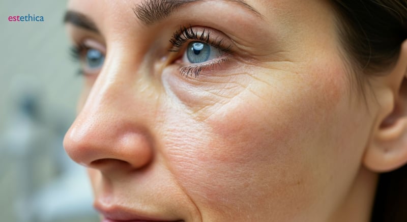 Woman consulting with a cosmetic dermatologist