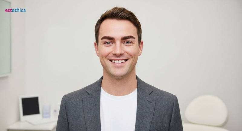 Eyebrow hair transplant result