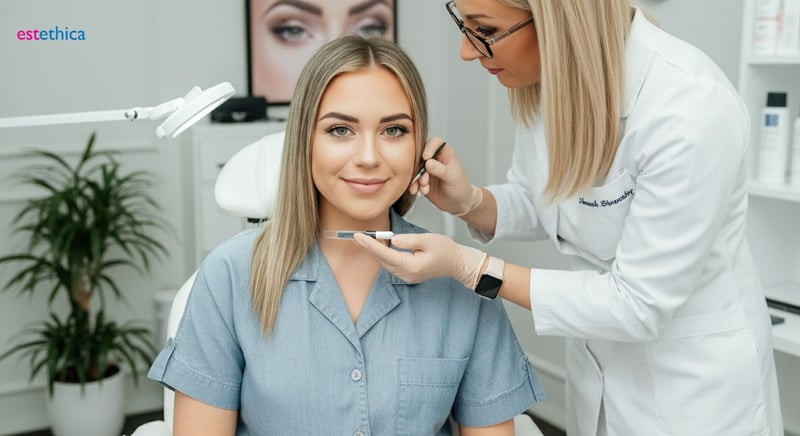 Eyebrow hair transplant for natural arch restoration