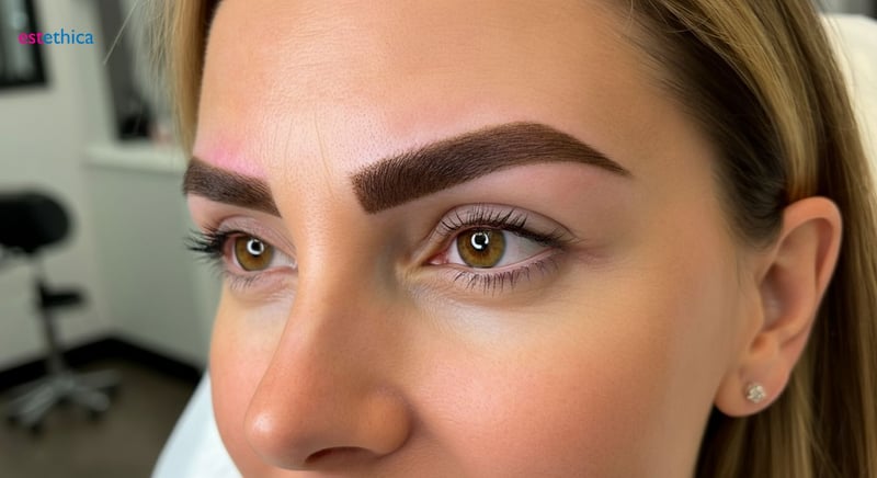 Eyebrow hair transplant procedure and results