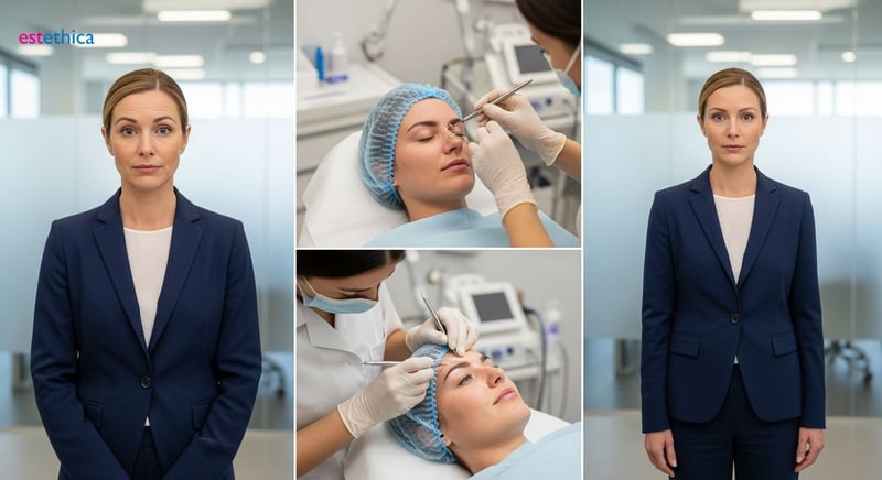 Eyebrow Restoration Before and After