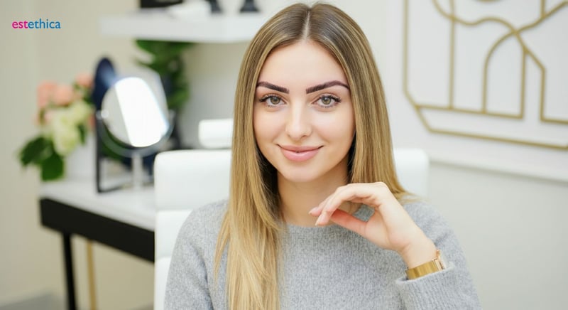 Eyebrow restoration for natural arch