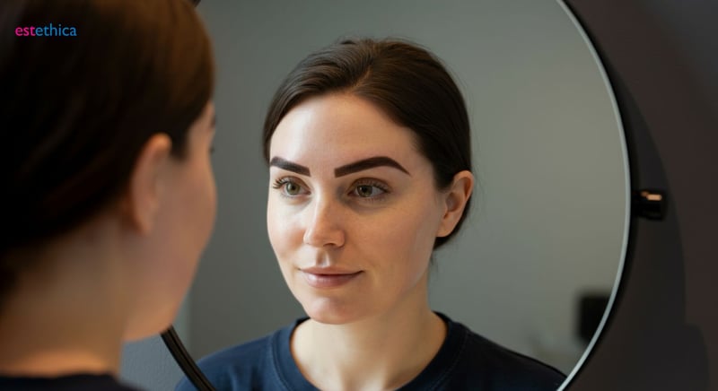 Eyebrow Transplant Before & After Transformation
