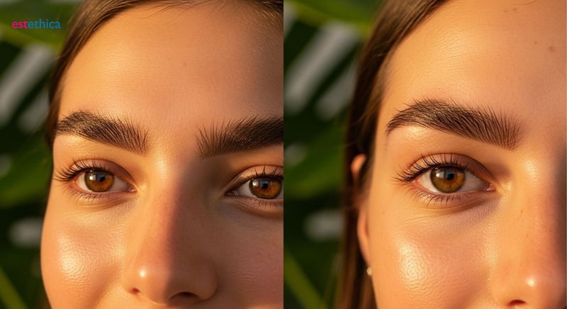 Eyebrow Transplant Before and After: Real Transformations