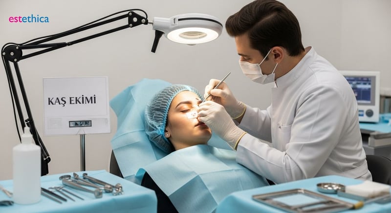 نتائج زراعة الحواجب قبل وبعد