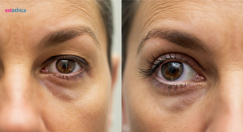 Eyelid correction surgery addressing functional and cosmetic concerns