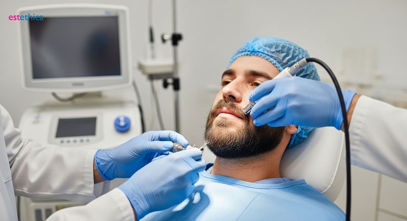 Присаждане на брада: Стъпка по стъпка