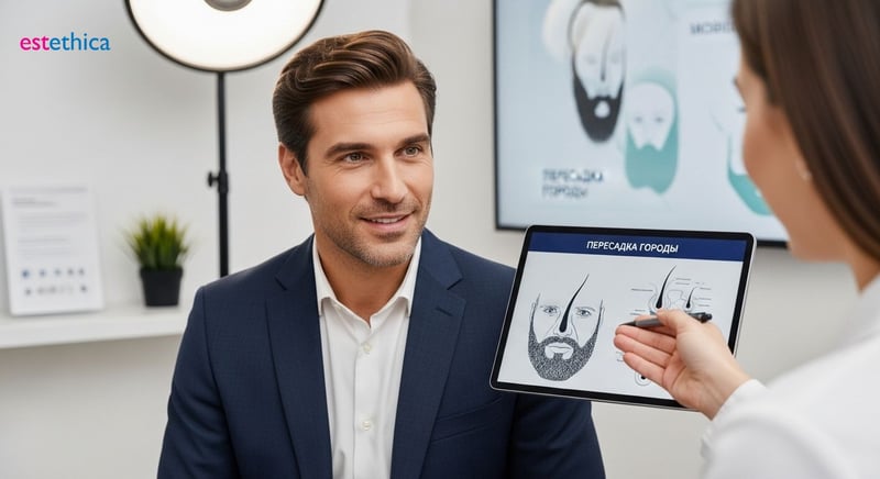 Как делают пересадку бороды: подробное описание процедуры