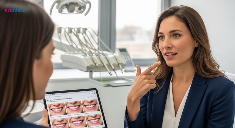 Facettes dentaires en céramique pour un sourire éclatant