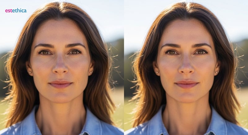 Falten am Hals entfernen mit Hyaluronsäure