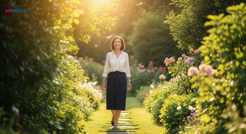 Female rejuvenation wellness concept image
