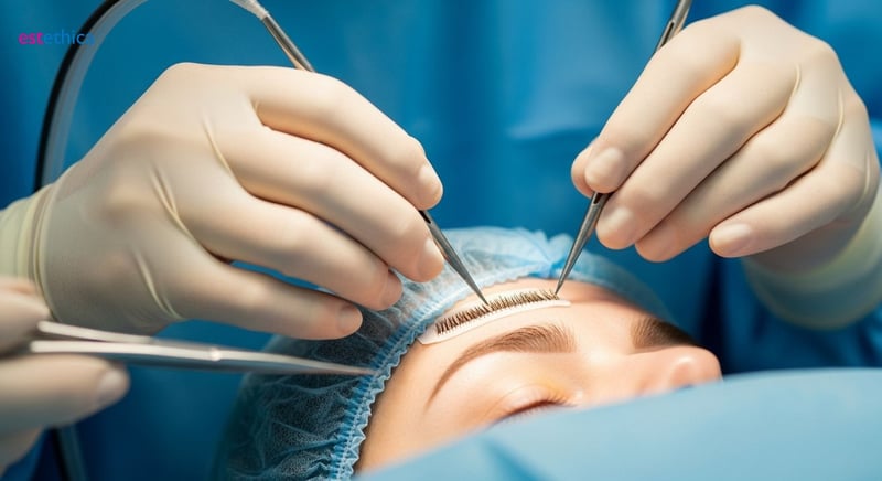 Follicular Unit Extraction for Eyebrow Hair Transplant