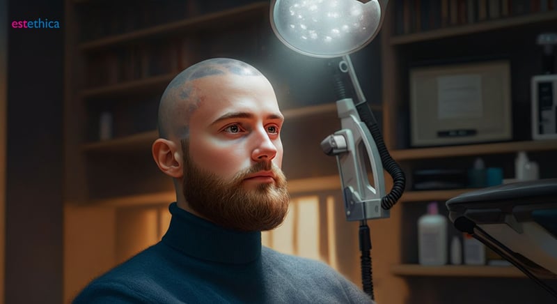 Follicular Unit Extraction for facial hair restoration