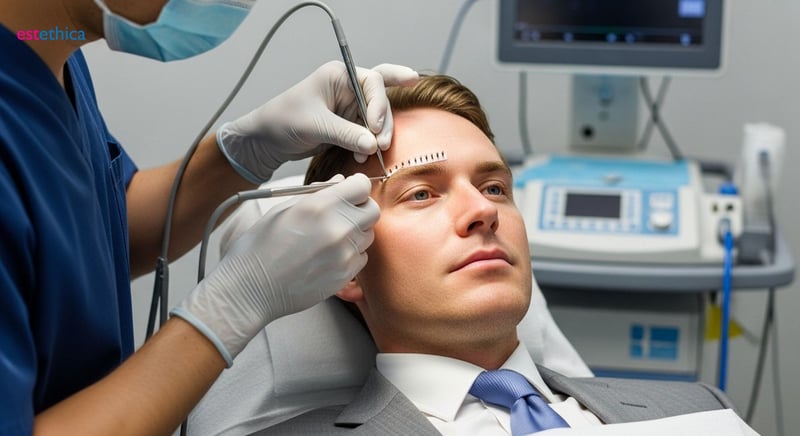 FUE eyebrow restoration