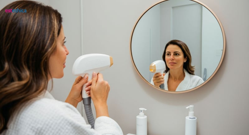 Comparación fotodepilación e IPL