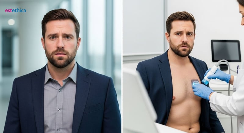 Male breast reduction options