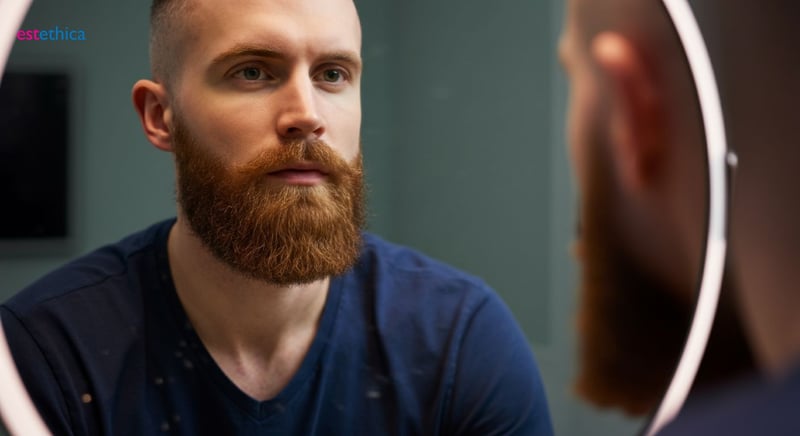 Beard transplant recovery process