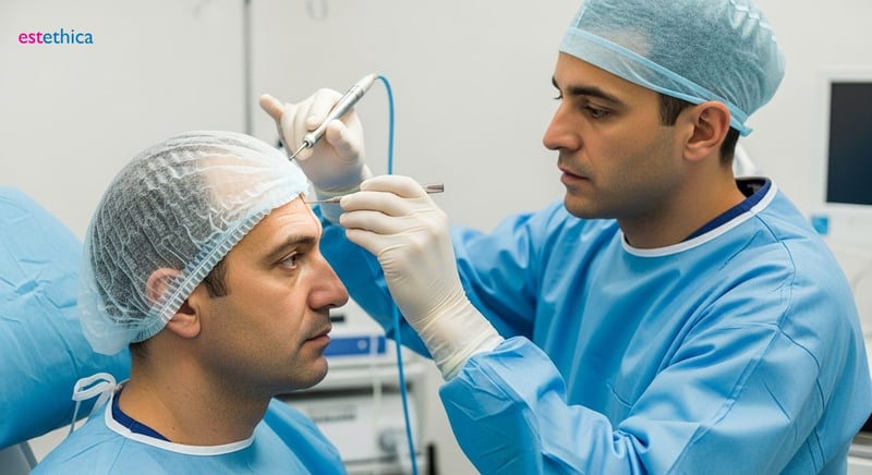 FUE метод присаждане на коса