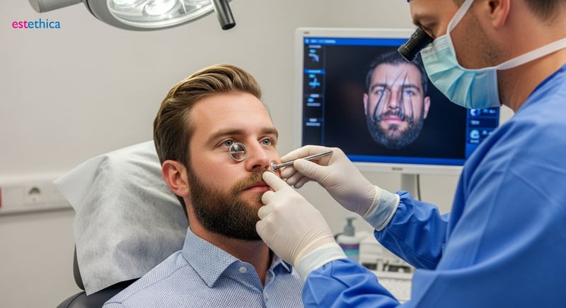FUE Beard Transplant: Natural Beard Restoration