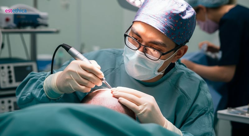 Методи за присаждане на коса: FUE, DHI и други