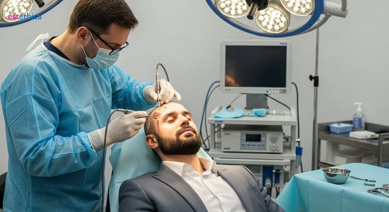 FUE и DHI методи за възстановяване на брада