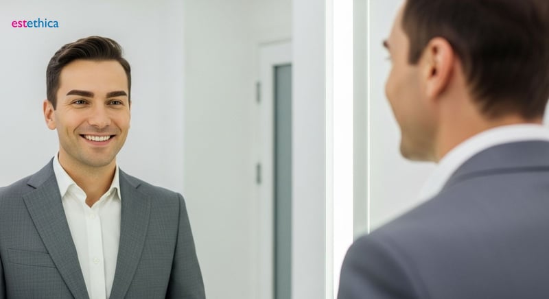 Пересадка бровей FUE: результат