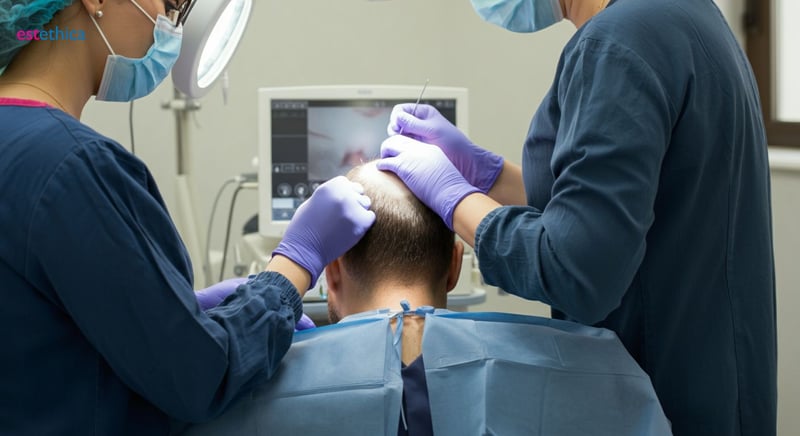 FUE hair transplant procedure for hair restoration
