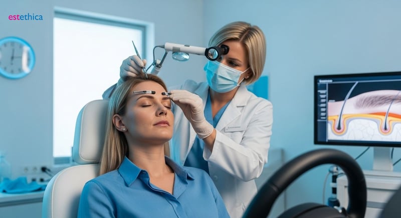 FUE vs. DHI: Augenbrauentransplantation Vergleich