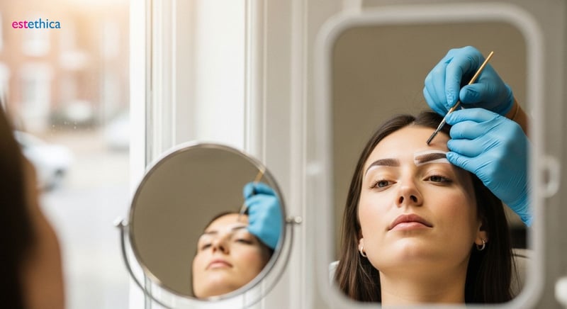 FUE vs DHI Augenbrauentransplantation Methodenvergleich