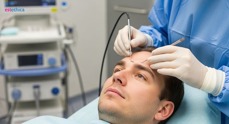 FUE DHI Augenbrauentransplantation