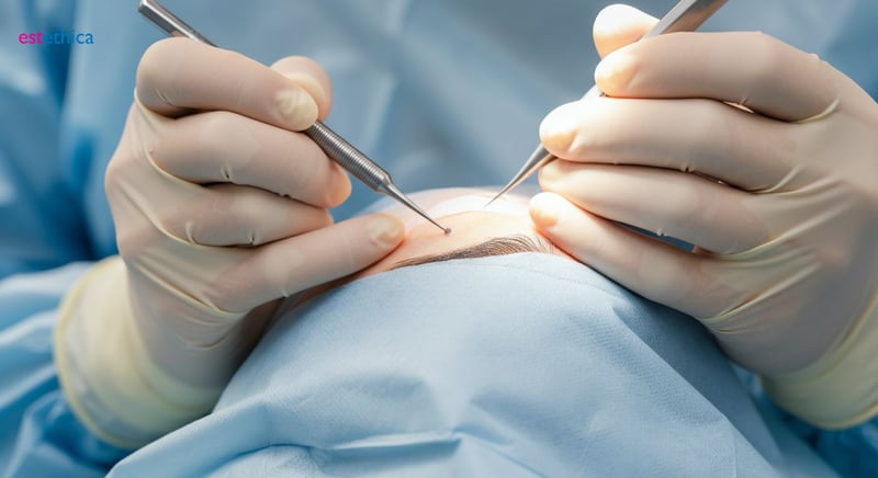 FUE und DHI: Beste Technik für Augenbrauen