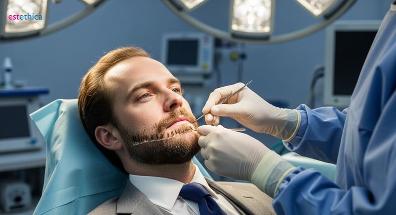 FUE vs DHI Beard Transplant