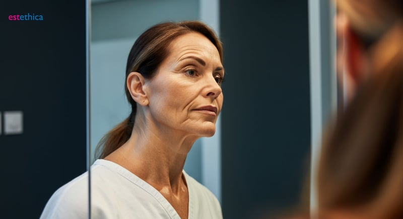 Halsstraffung Gesichtschirurgie Verjüngung