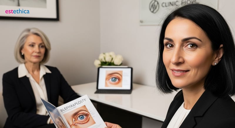 علاج تدلي الجفن العلوي: استعادة الرؤية والجمال